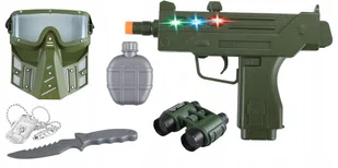 *****Zestaw żołnierza z maską 2001159 11590 - Zabawki militarne - miniaturka - grafika 1