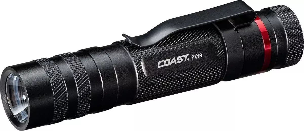 COAST PX1R lygte, genopladelig, 1000 lumen