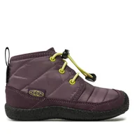 Buty dla chłopców - Śniegowce Keen Howser II Waterproof Chukka 1029432 Fioletowy - miniaturka - grafika 1