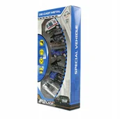 Samochody i pojazdy dla dzieci - Policja Zestaw Samochodów Resoraki 6Szt - miniaturka - grafika 1