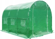 Szklarnie ogrodowe - Tunel Foliowy Ogrodowy (folia+stelaż) 3x2 M Szklarnia Foliak 6m2 - miniaturka - grafika 1