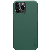 Etui i futerały do telefonów - Nillkin Super Frosted Shield wzmocnione etui pokrowiec + podstawka iPhone 13 Pro Max zielony - miniaturka - grafika 1