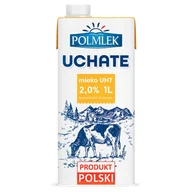 Szybkie dania obiadowe - Polmlek Uchate Mleko Uht 2,0% 1 L - miniaturka - grafika 1
