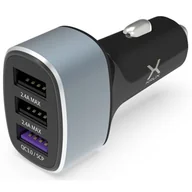 Powerbanki - KRUX KRUX USB CAR CHARGER 3xUSB QC 3.0 2_415456 - miniaturka - grafika 1