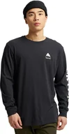 Koszulki męskie - t-shirt męski BURTON ELITE LS TEE True Black - miniaturka - grafika 1