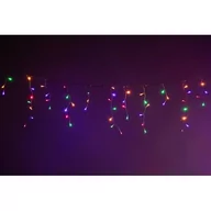 Oświetlenie świąteczne - Lampki zewnętrzne kurtyna zwis 35 cm 400 LED wielokolorowe - miniaturka - grafika 1