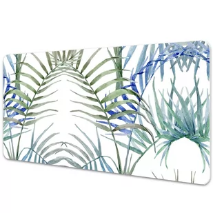 Duża podkładka na biurko Tropikalne liście 90x45cm - Podkładki na biurko Duża podkładka na biurko Tropikalne liście 90x45cm - Podkładki na biurko - miniaturka - grafika 1