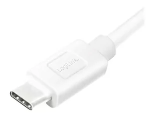 LOGILINK CU0175 LOGILINK - Kabel USB 3.2 Gen1x1, męski USB-A na męski USB-C, biały, 1,5 m - Kable komputerowe i do monitorów - miniaturka - grafika 1