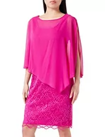 Sukienki - Vera Mont Vera Mont Sukienka damska 0095/4805, fioletowa różowa, 38, różowy (Purple Pink) - miniaturka - grafika 1