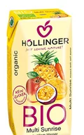Soki i napoje niegazowane - Bio HÖLLINGER NAPÓJ WIELOOWOCOWY Z SOKIEM Z MARCHWI SUNRISE 200 ml - HOLLINGER - miniaturka - grafika 1