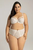 Majtki damskie - Ava Lingerie Figi 1396 Brazyliany Ecru Ecru XL - miniaturka - grafika 1