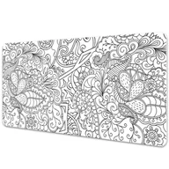 Podkładki na biurko - Duża podkładka na biurko Abstrakcyjny wzór 90x45cm - miniaturka - grafika 1