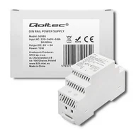 Pozostałe akcesoria sieciowe - Qoltec Przemysłowy Zasilacz Na Szynę Din 15W 5V 3A - miniaturka - grafika 1