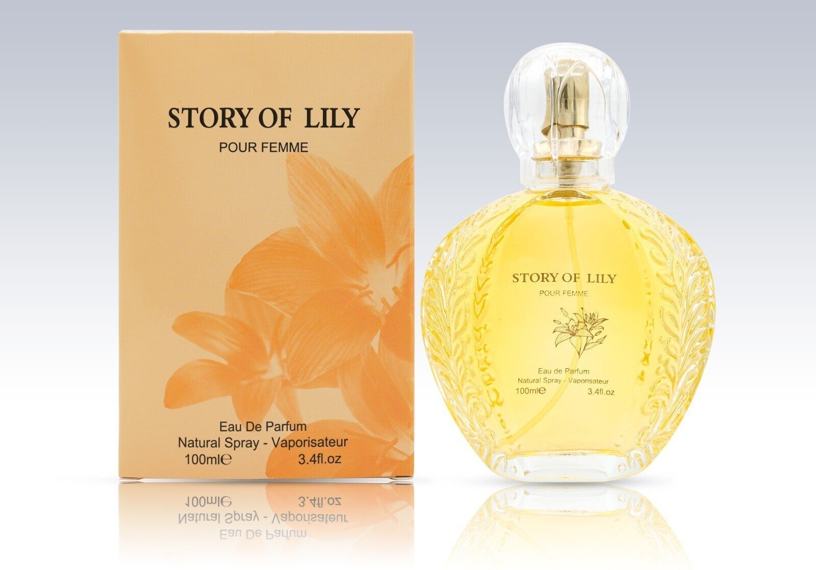 Fine Perfumery, Story Of Lily, Eau De Parfum, For Women, 100 ml For Women