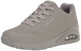 Skechers Damskie trampki Uno, Szara siatka Durabuck, 38.5 EU - Trampki damskie - miniaturka - grafika 1