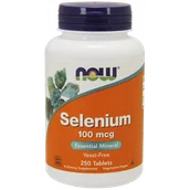 Witaminy i minerały - Now Foods Selenium 100mcg - 250 tabletek - miniaturka - grafika 1
