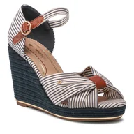 Sandały damskie - Wrangler Sandały Raval Cross WL21681A Mini Stripes 886 - miniaturka - grafika 1