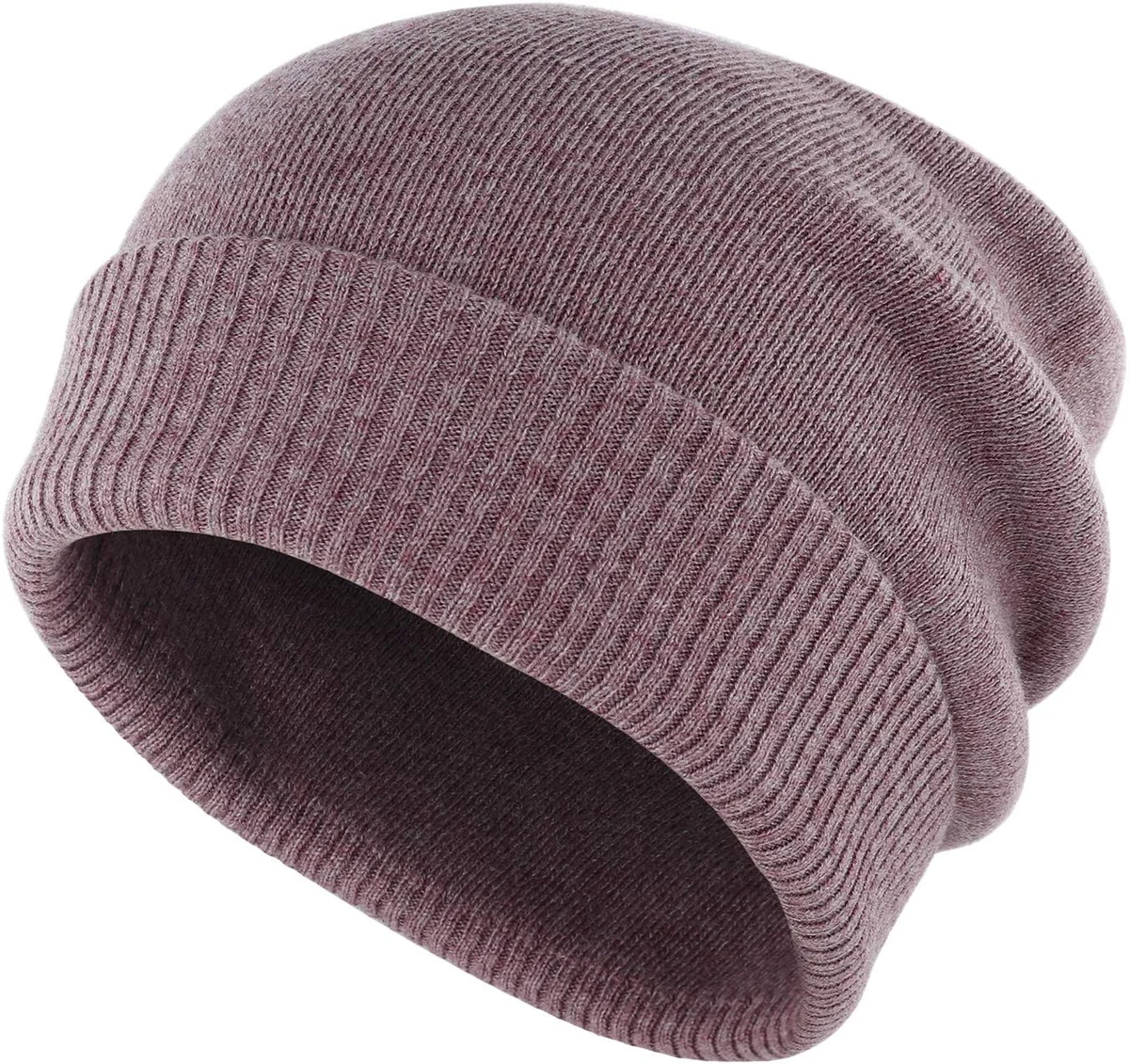 CZAPKA ZIMOWA OVERSIZE KASZMIR ELASTYCZNA