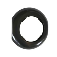 Klawisze i ramki - DPM Ramka pojedyncza LF1002B ŚRODKOWA czarny - miniaturka - grafika 1