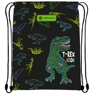 Worki na buty - Worek na obuwie ASTRABAG T-REX NEON, AD1 - miniaturka - grafika 1