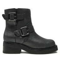 Botki damskie - Botki Clarks Rebelle Buckle 26178889 Srebrny - miniaturka - grafika 1