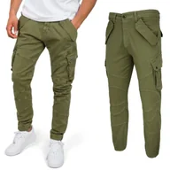 Odzież taktyczna i umundurowanie - Spodnie Alpha Industries Combat Pant LW 126215 11 - Oliwkowe 31 - miniaturka - grafika 1