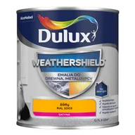 Emalie - Dulux Emalia Weathershield do drewna, metalu i PCV żółty RAL 1003 - miniaturka - grafika 1