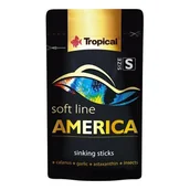 Pokarm dla ryb - Pokarm dla ryb Soft Line America size S 10 g Tropical - miniaturka - grafika 1