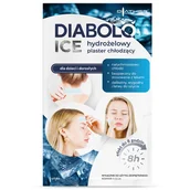 Przeciwbólowe - Diather Diabolo Ice, hydrożelowy plaster chłodzący dla dzieci i dorosłych, 5 x 12 cm, 1 sztuka - miniaturka - grafika 1