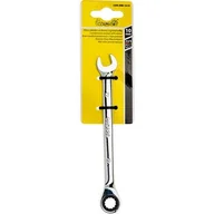 Klucze i nasadki - Klucz płasko-oczkowy z grzechotką 72T 10 mm Drel - miniaturka - grafika 1