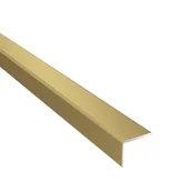 Listwy przypodłogowe - Arbiton Profil podłogowy CS2 schodowy złoty 1,2 m - miniaturka - grafika 1