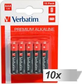 Verbatim Bateria Premium AAA / R03 10 szt.