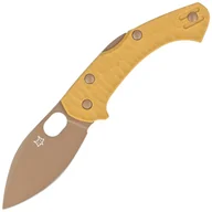 Noże - Nóż składany Fox Zero 2.0 Desert Warrior Coyote Tan FRN, Coyote Top Shield Becut by Jens Ansø (FX-311 CT) - miniaturka - grafika 1