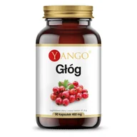 Suplementy naturalne - YANGO Yango Głóg 460 mg 90 k ochrona serca - miniaturka - grafika 1