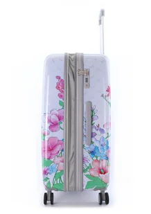 Walizka duża ELLE Flower biała - Walizki - miniaturka - grafika 8