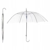 Parasole - Parasol manualny bezbarwny przezroczysty - miniaturka - grafika 1