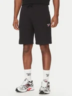 Spodenki męskie - Reebok Szorty sportowe 100221791 Czarny Regular Fit - miniaturka - grafika 1