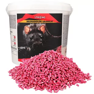Strong zatruty granulat na Myszy Szczury 5 kg - Zwalczanie i odstraszanie szkodników - miniaturka - grafika 1