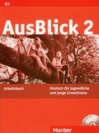 Książki do nauki języka niemieckiego - Fischer-Mitziviris Anni Ausblick 2 ćwiczenia z płytą cd - mamy na stanie, wyślemy natychmiast - miniaturka - grafika 1