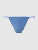 Majtki męskie - Stringi w jednolitym kolorze model ‘Plumes’ - miniaturka - grafika 1