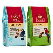 Kawa - ZESTAW Kawa ziarnista MK Cafe Brasil 100% Arabika 400g MK Cafe Mexico 400g - miniaturka - grafika 1