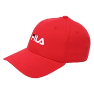 Czapki damskie - Czapka z daszkiem FILA BRASOV 6 PANEL FCU0019-30002 – Czerwony - miniaturka - grafika 1