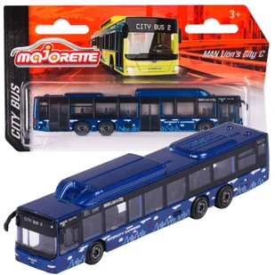 Pojazd miejski MAN Lion's City C Granatowy Autobus Intercity Express - Samochody i pojazdy dla dzieci - miniaturka - grafika 1