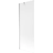 Parawany nawannowe - Mexen Next parawan nawannowy 1-skrzydłowy 70 x 150 cm, szron, chrom - miniaturka - grafika 1