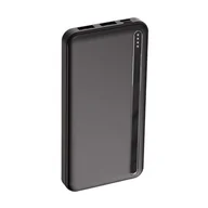 Powerbanki - Powerbank SETTY PB1-101 10000 mAh Czarny - miniaturka - grafika 1