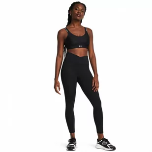Damskie legginsy treningowe Under Armour Meridian Crossover Ankle - czarne - UNDER ARMOUR - Spodnie sportowe damskie - miniaturka - grafika 1