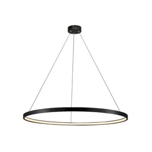 Light Prestige Ring wisząca duża czarna 3000K LP-909/1P L BK - Lampy sufitowe - miniaturka - grafika 1