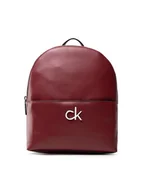 Plecaki - Calvin Klein Plecak Re-Lock Round Bp W/Pckt Sm K60K608557 Bordowy - miniaturka - grafika 1
