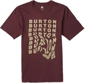 Koszulki męskie - t-shirt męski BURTON VIRGA TEE Almandine - miniaturka - grafika 1
