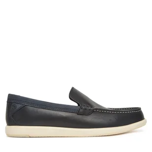 Mokasyny Clarks Bratton Loafer 26181278 Granatowy - Mokasyny męskie - miniaturka - grafika 1